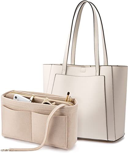 Handbags for Women Tote Purse with Purse Organizer Shoulder Satchel Bags